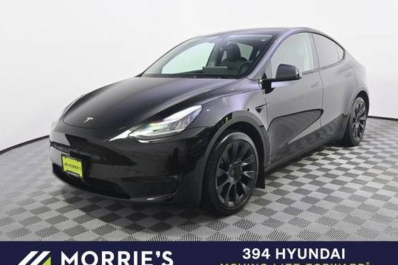 TESLA MODEL Y 2021 5YJYGDEE0MF208056 image